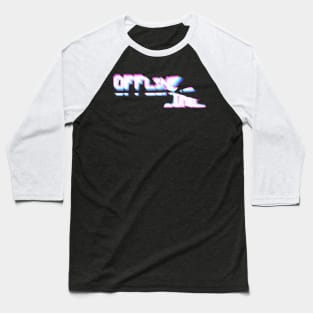 Broken Offline Baseball T-Shirt